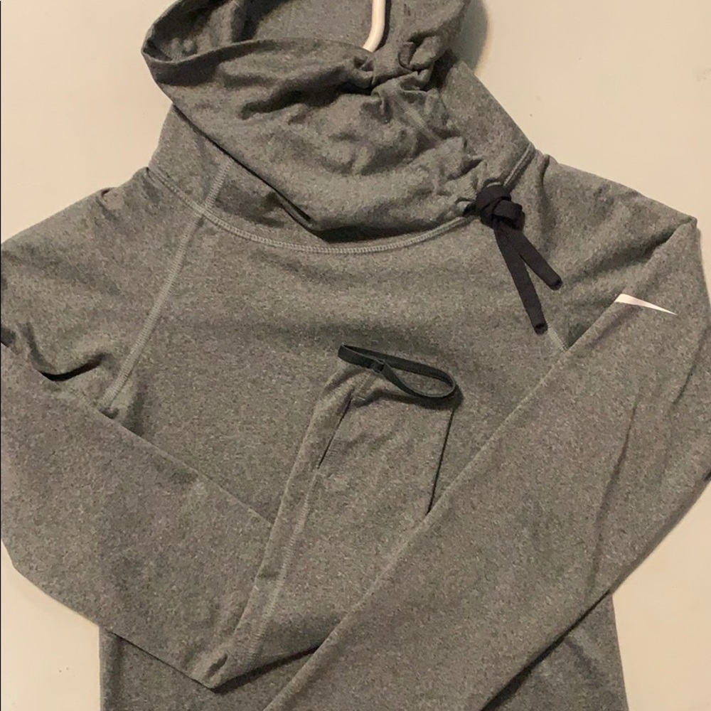 Nike Funnel neck gray pullover